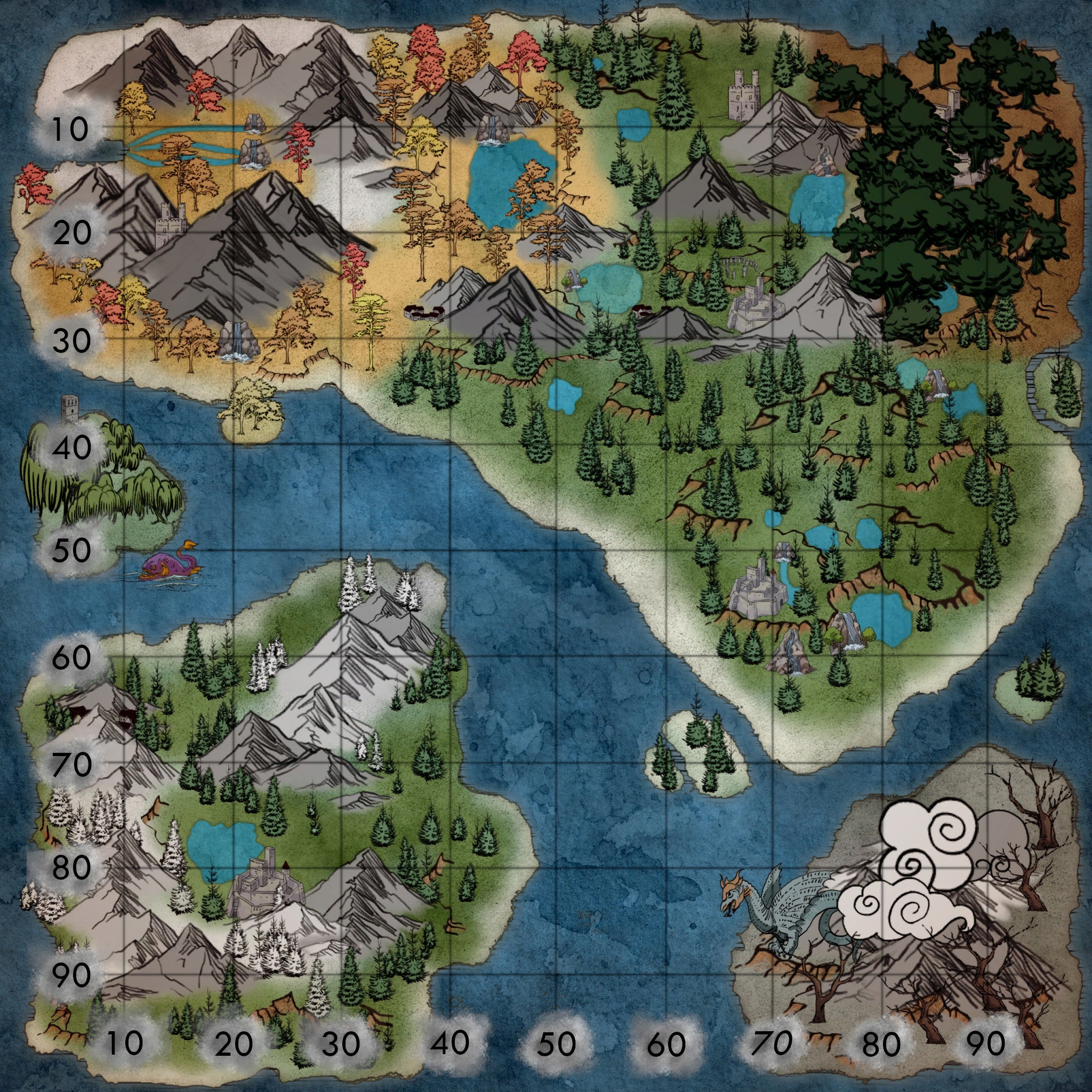 miniatura do mapa Fjordur